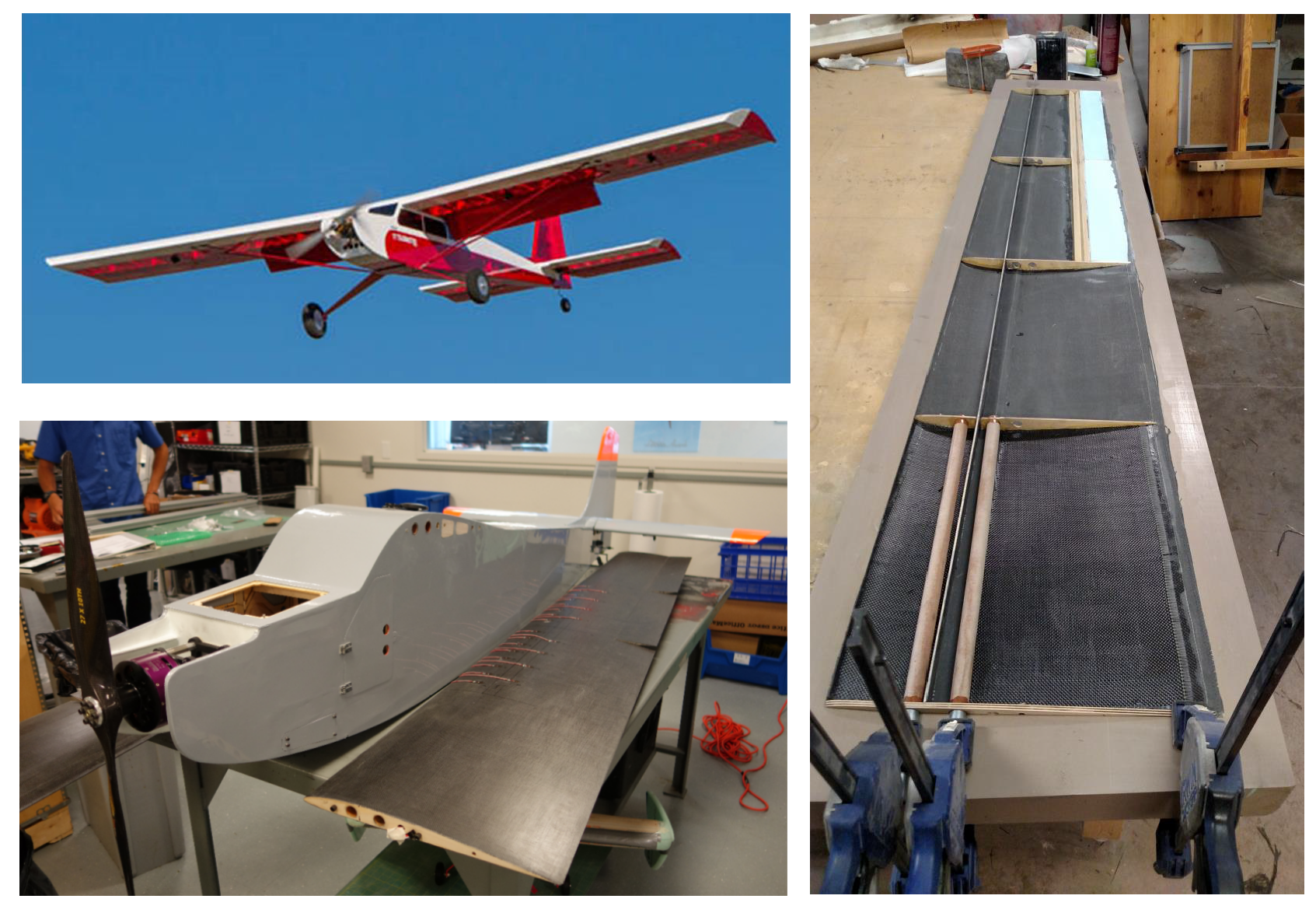 Our flight test vehicle integrates physics-based models and data-driven learning